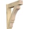 Ekena Millwork Balboa Block Rough Sawn Outlooker, Douglas Fir, 8"W x 32"D x 38"H OUT08X32X38BOA05RDF - alternate 1